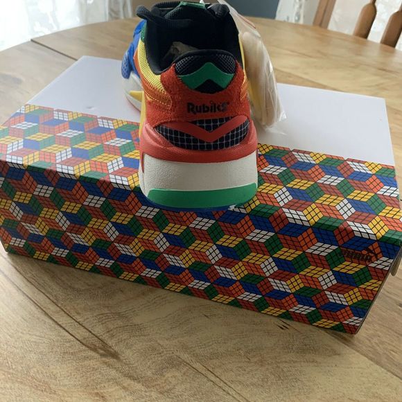PUMA x Rubik's RS-X3 Rubik's Cube Low-Top Sneakers - Picture 7 of 8